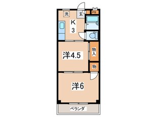 サノシャルム相武台の物件間取画像